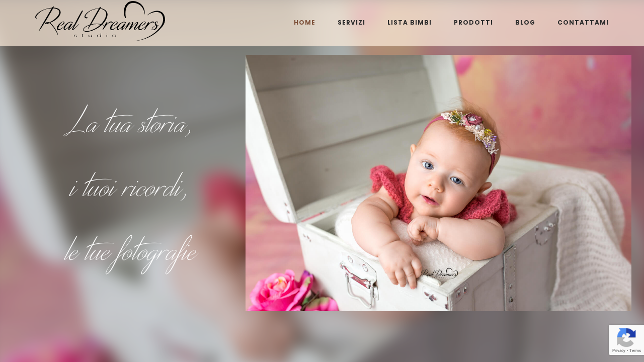 Home page del sito Real Dreamers Studio