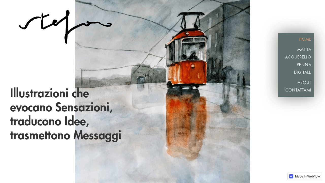 Home page del sito di Stefano Maddalena